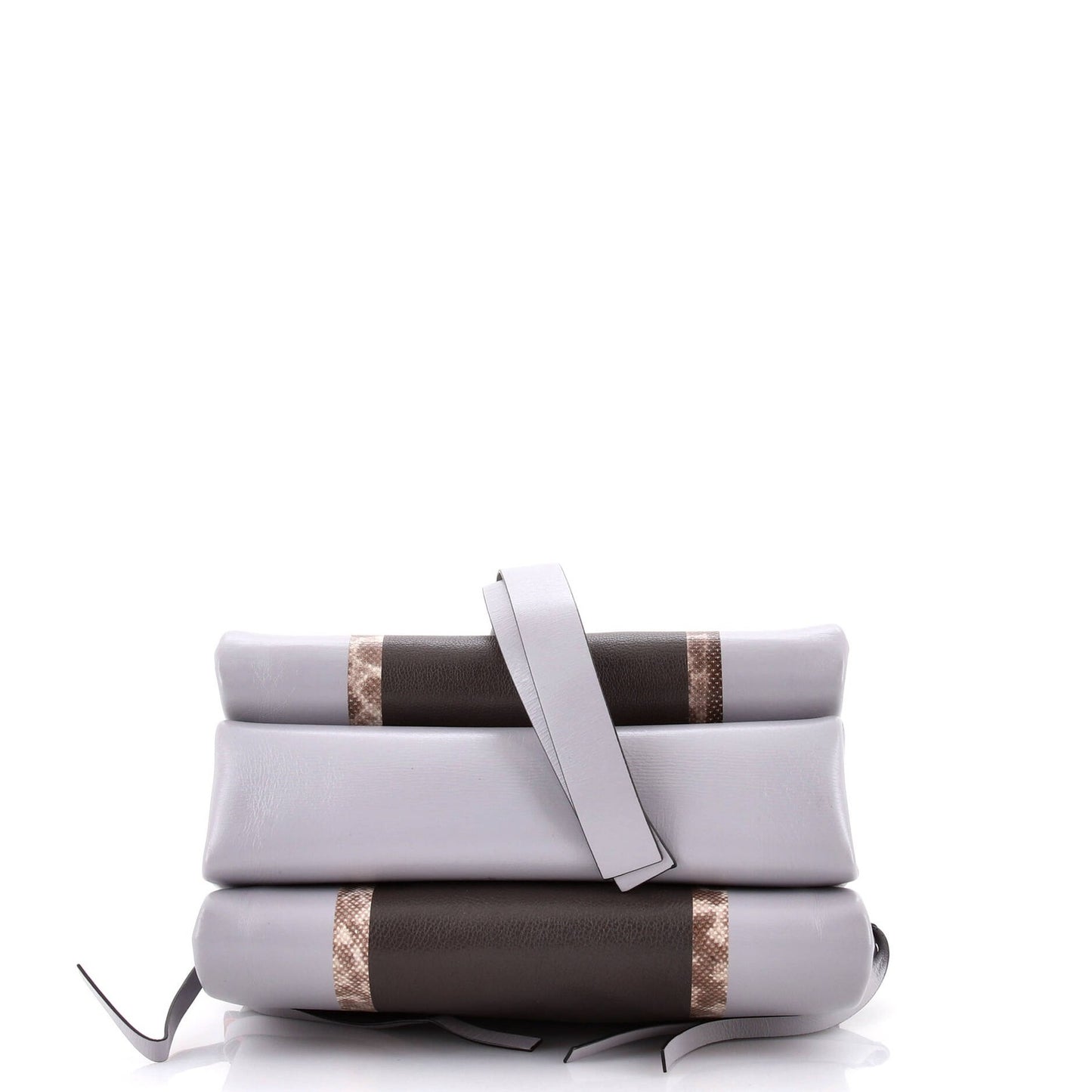 Valentino Garavani Vring Shoulder Bag Printed Leather Small