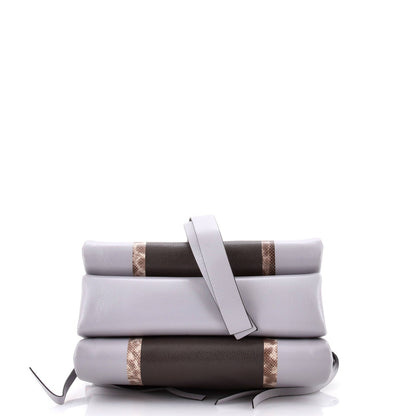 Valentino Garavani Vring Shoulder Bag Printed Leather Small