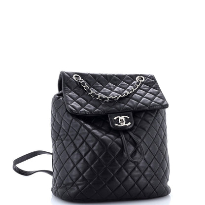 Chanel Urban Spirit Backpack Quilted Lambskin Large