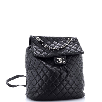 Chanel Urban Spirit Backpack Quilted Lambskin Large