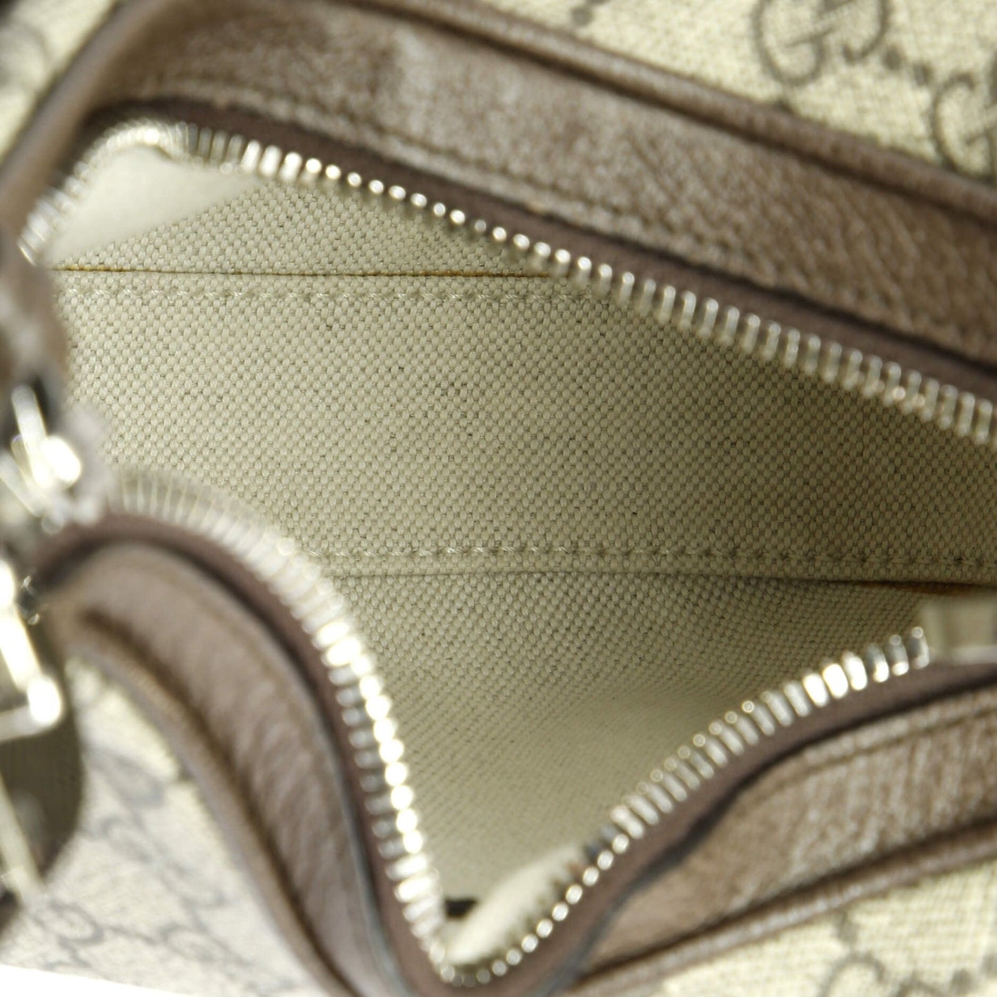 Gucci Attache Shoulder Bag Gg Coated Canvas Small