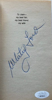 Whitey Ford Autographed Book 