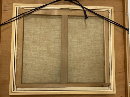 Bernhard Gagel Poppies Original Oil Painting F10 W/ Framed Signed Germany