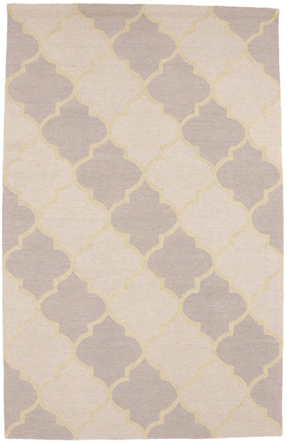 Hand Tufted 5x8 Pastel Modern Decor Rug for Bedroom Carpet