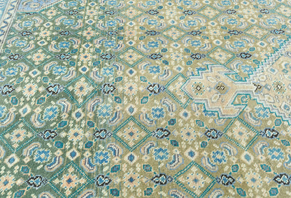 6X9 Ft Semi-Antique Distressed Vintage Oriental