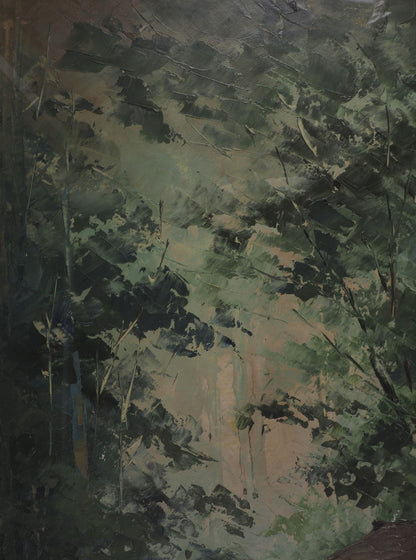 Pablo Matania (Brazilian) Original Painting Oil Canvas Signed Framed Landscape