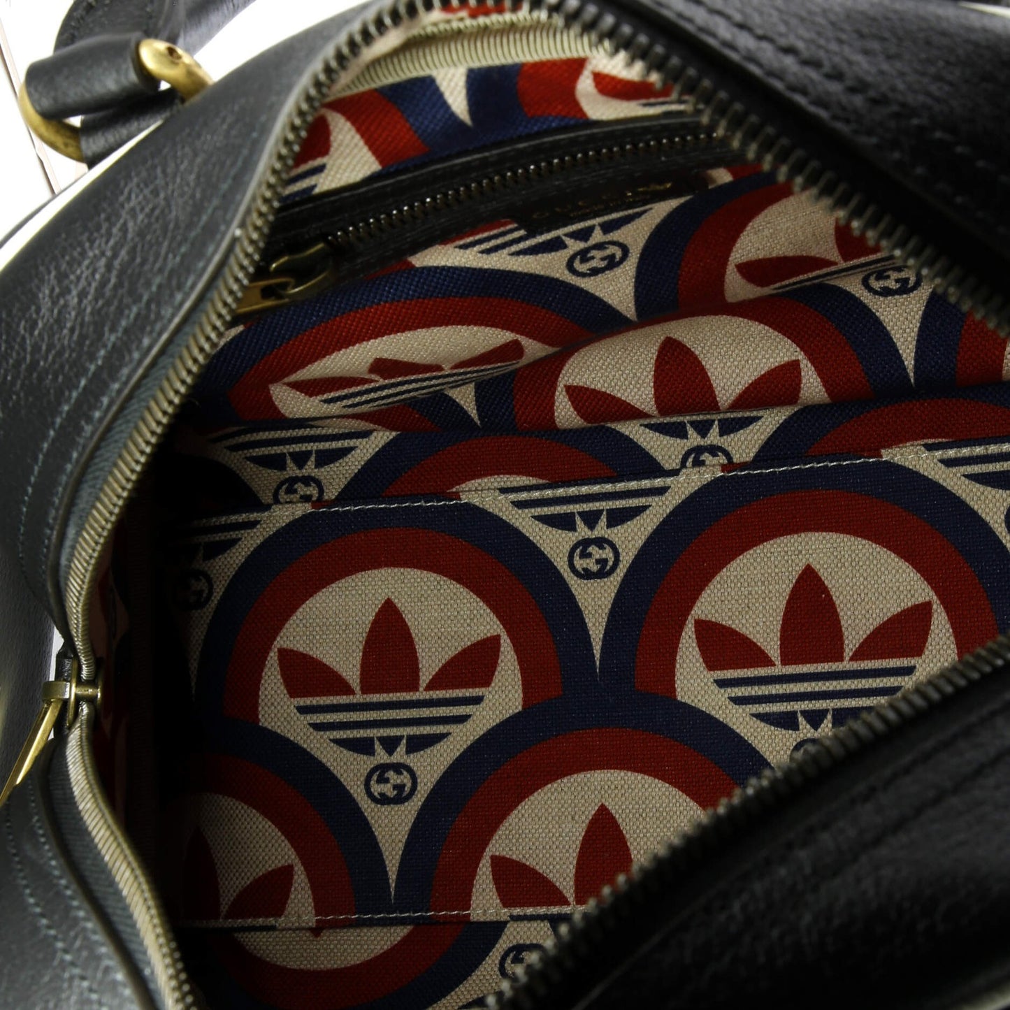 Gucci X Adidas Duffle Bag Leather Mini
