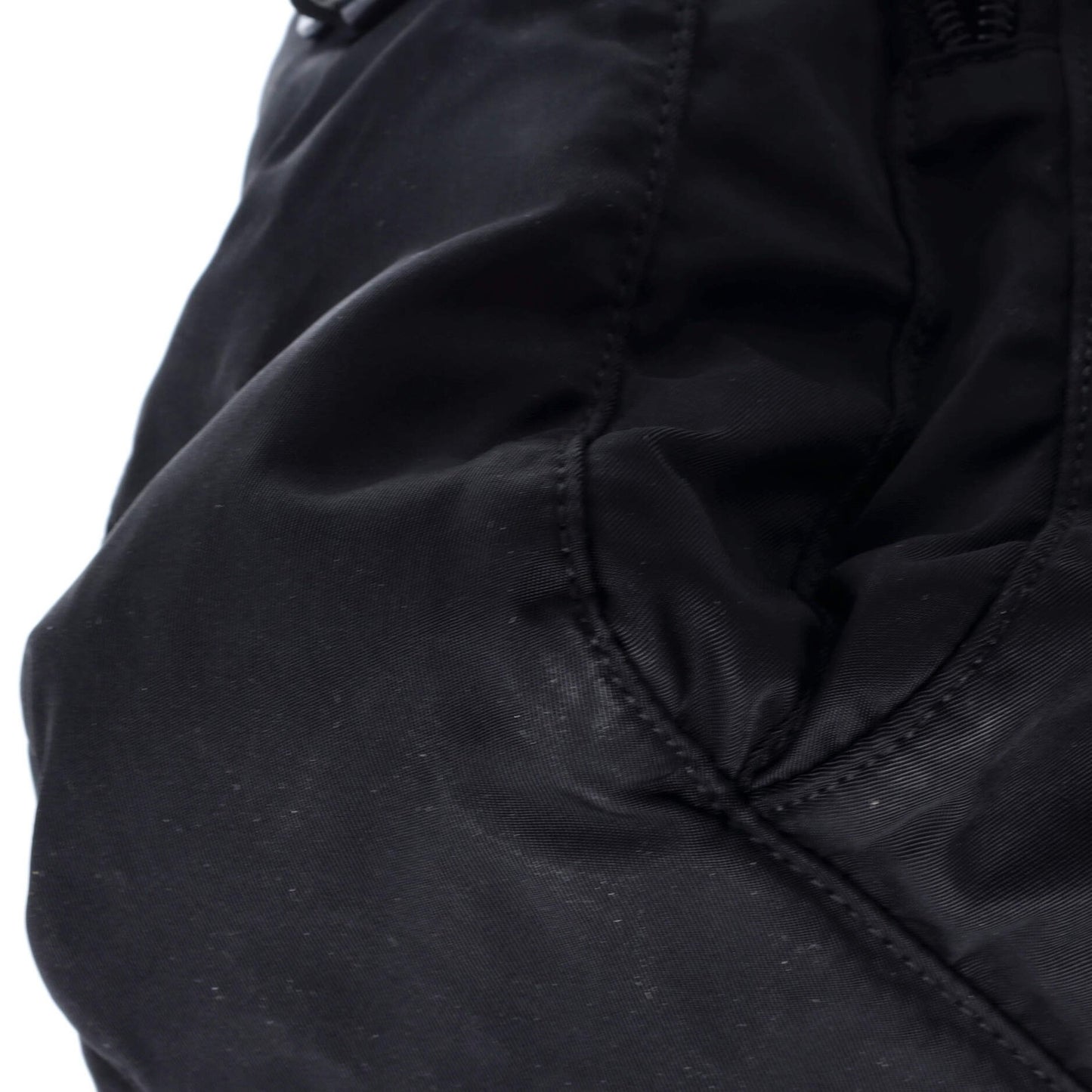 Prada Buckle Messenger Bag Tessuto Small