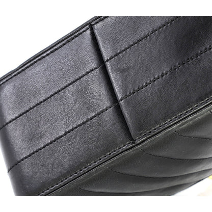 Saint Laurent Vicky Crossbody Bag Vertical Quilted Leather Medium