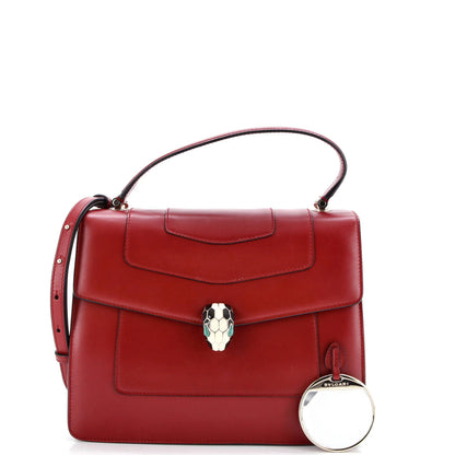 Bvlgari Serpenti Forever Top Handle Bag Leather Medium