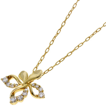 STAR JEWELRY   Necklace Diamond K18 Yellow Gold