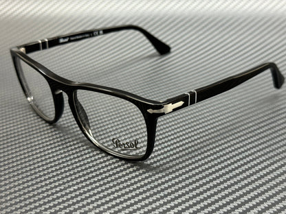 Persol Po3344V 95 Black Unisex 54 Mm Eyeglasses