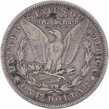 1892-S Morgan Silver Dollar VF Uncertified #236