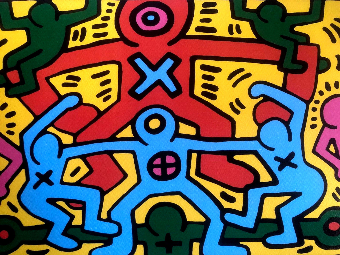 Keith-Haring Lithograph Coa Signed Numbered Pencil Certified