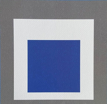 Josef Albers Lithograph Coa Numbered Signed Op - Le Corbusier