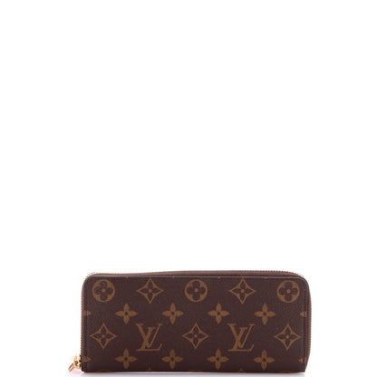 Louis Vuitton Clemence Wallet Monogram Canvas