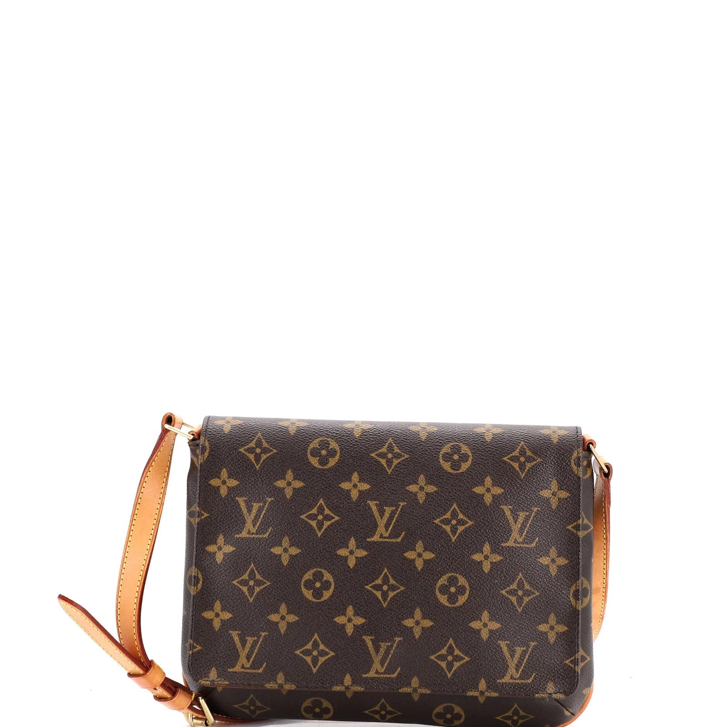 Louis Vuitton Musette Tango Handbag Monogram Canvas