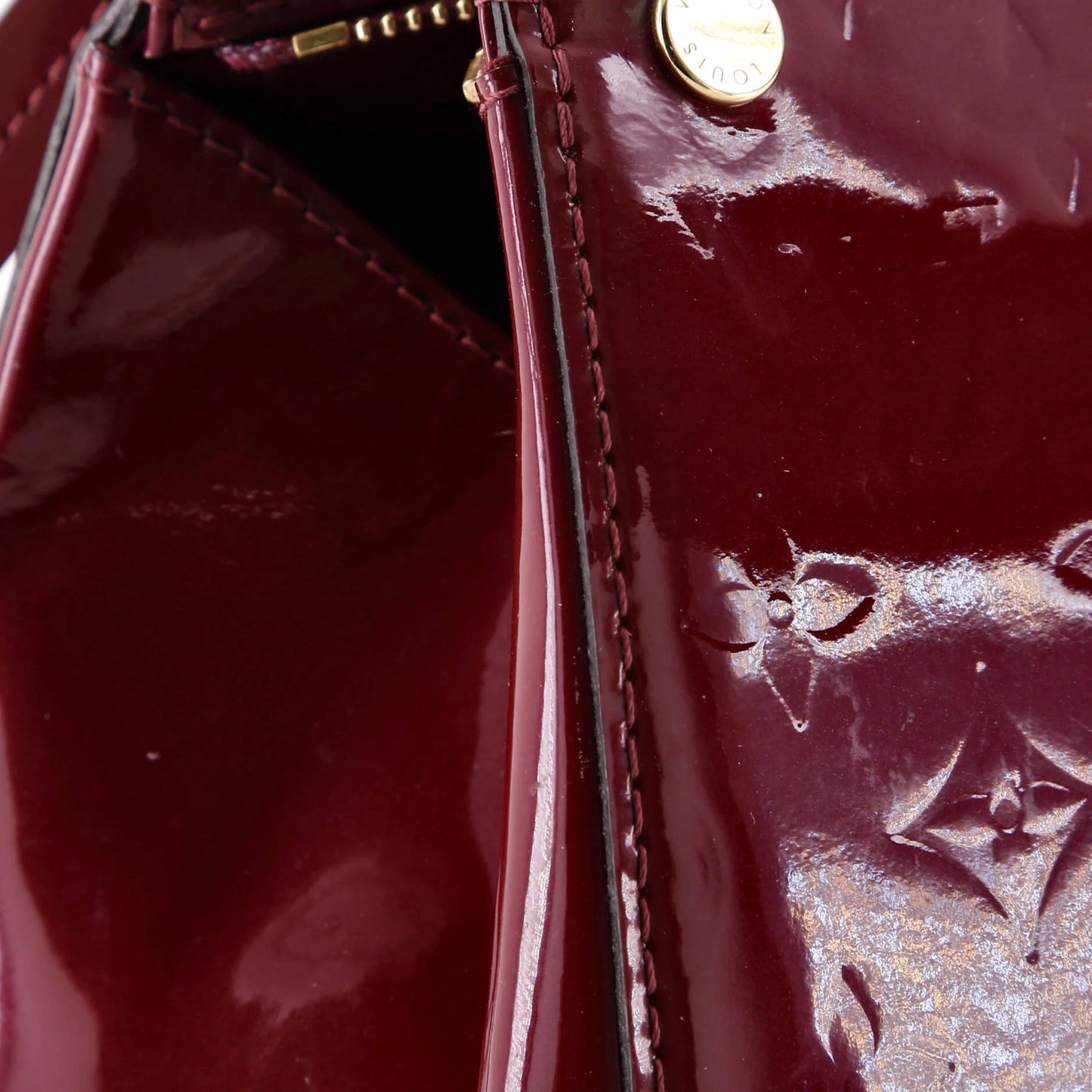 Louis Vuitton Brea Nm Handbag Monogram Vernis Mm