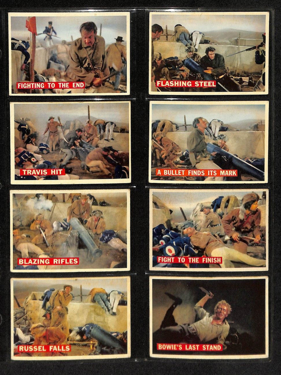 1956 Topps Davy Crockett Card Complete Orange Back Set (1-80) Tv Show 195879