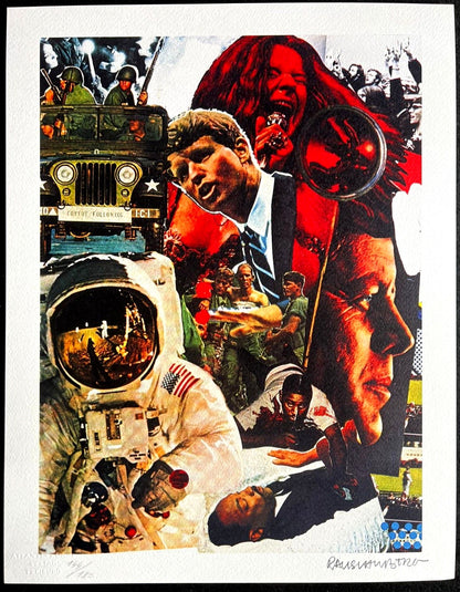 Robert Rauschenberg Lithograph Coa Signed Op Numbered In Pencil Crayon 180