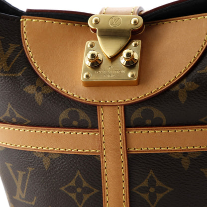 Louis Vuitton Duffle Handbag Monogram Canvas