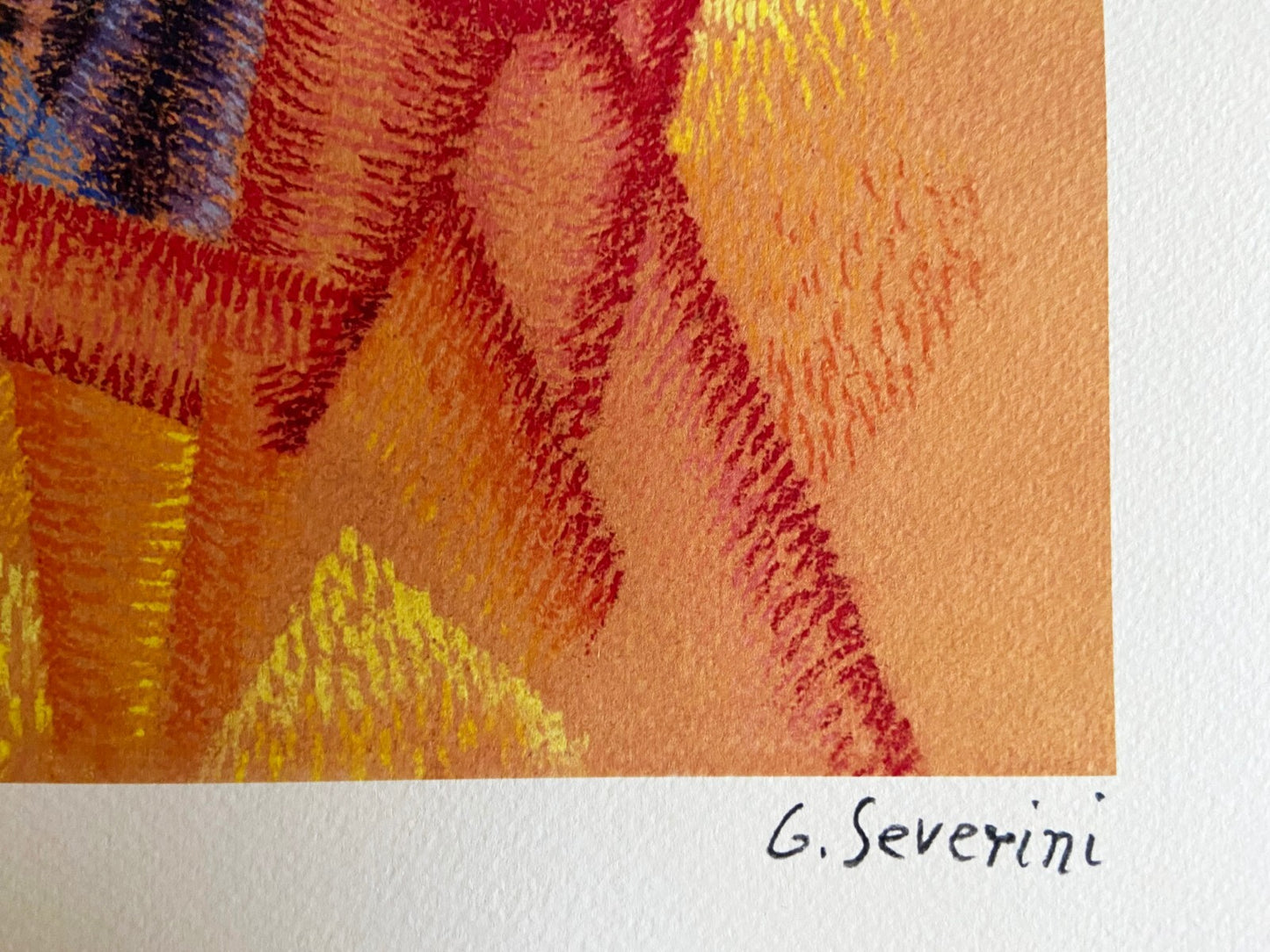 Gino Severini - Venice Biennale 1968 Numbered Coa In Pencil