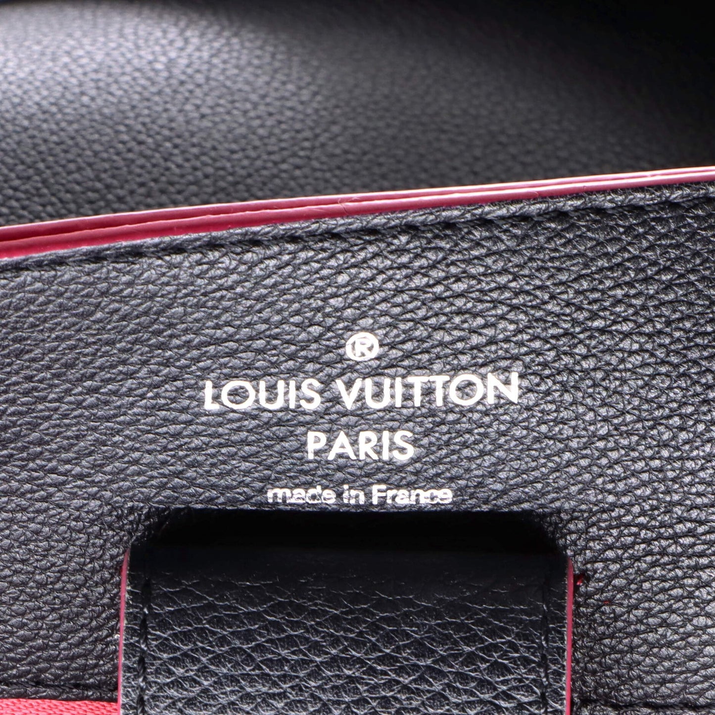 Louis Vuitton Lockme Bucket Bag Leather