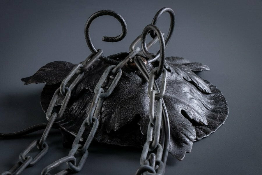 Degue Signed Chandelier Bronze & Art Glass French Art Deco Early 20Th Century