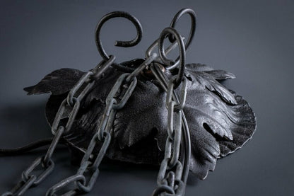 Degue Signed Chandelier Bronze & Art Glass French Art Deco Early 20Th Century