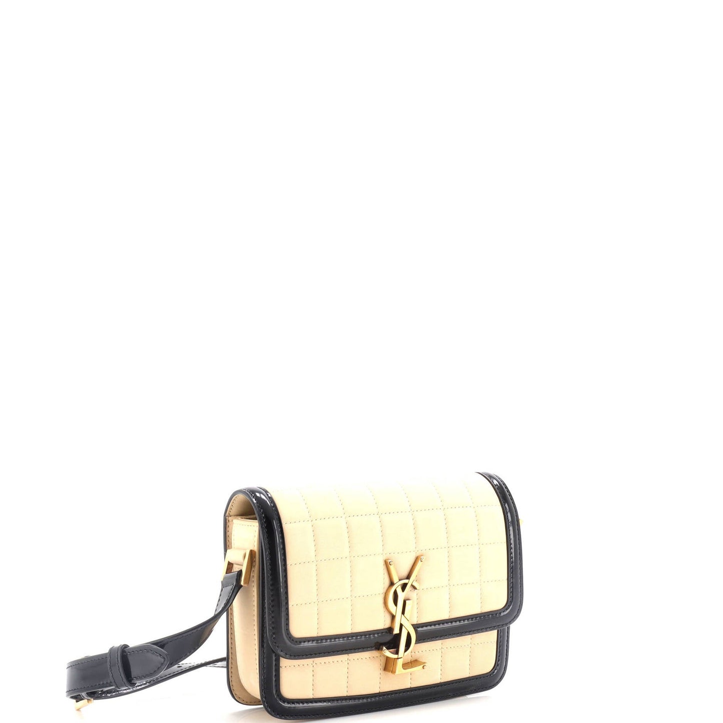 Saint Laurent Solferino Bag Quilted Suede Small