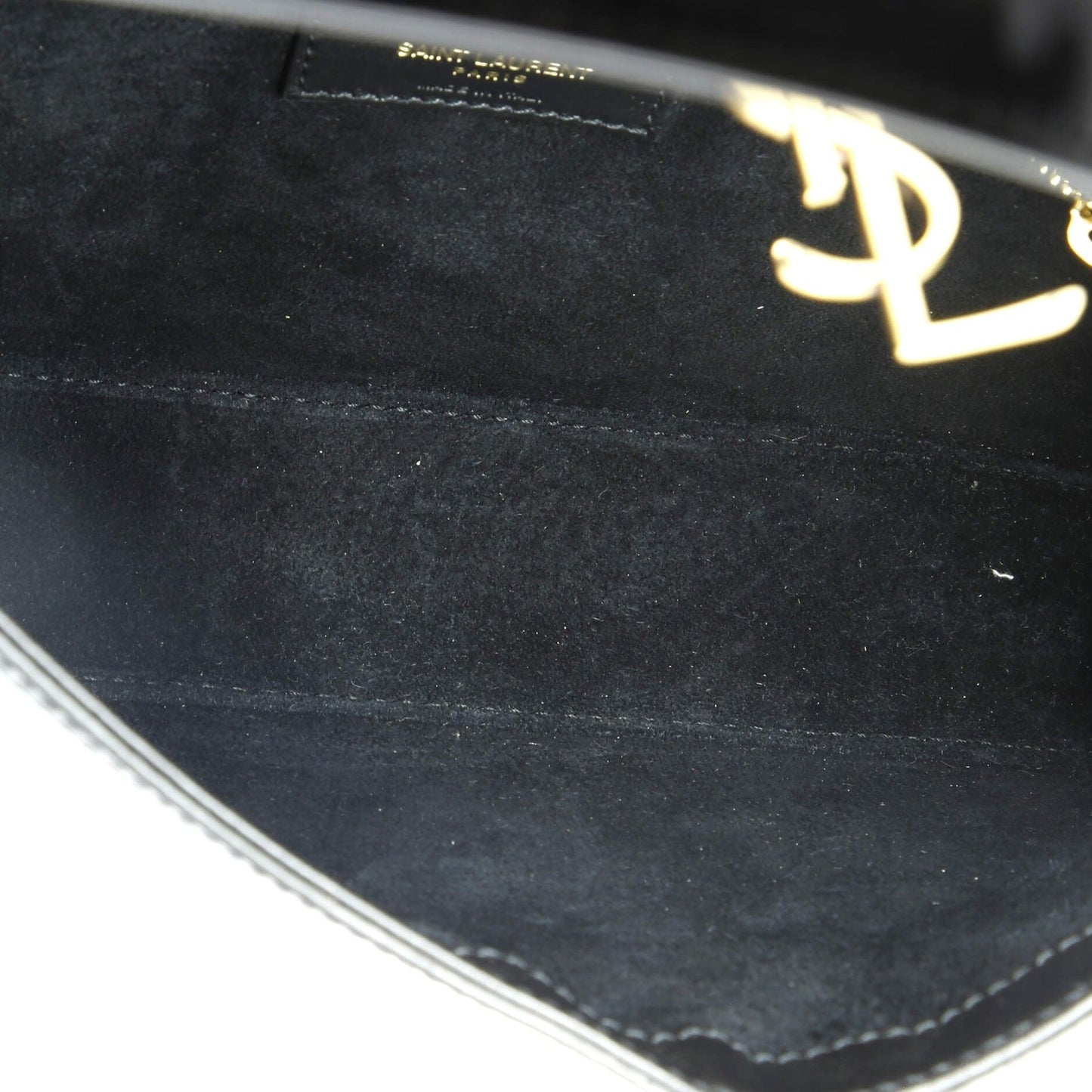 Saint Laurent Le 5 A 7 Hobo Patent Small