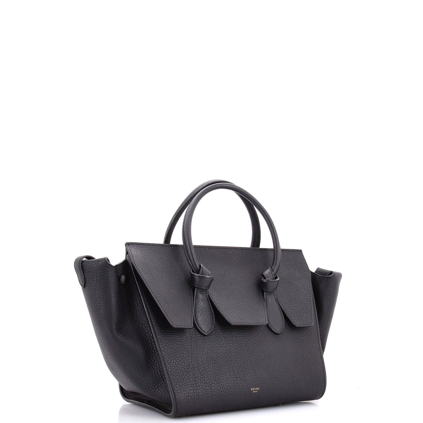 Celine Tie Knot Tote Grainy Leather Small