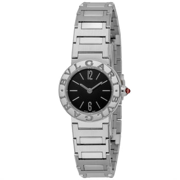 Bvlgari Bbl23Bssd Silver Stainless Steel Women'S Watch New In Box