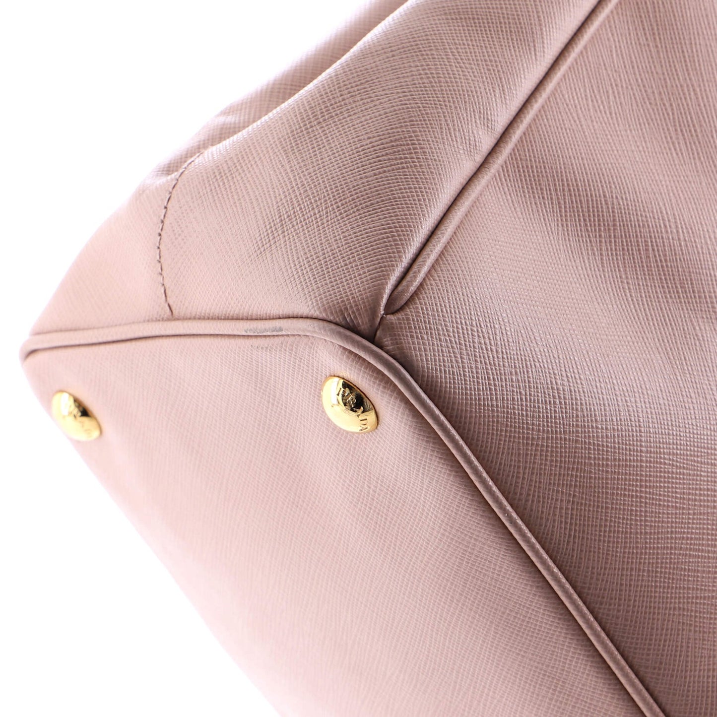 Prada Double Zip Lux Tote Saffiano Leather Medium