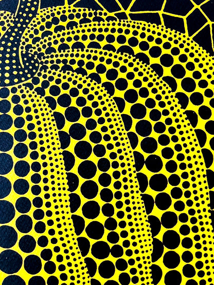 Yayoi Kusama Lithograph Mori Museum Coa Numbered Limited To 200
