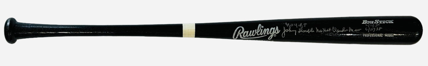 Johnny Vander Meer Autographed Rawlings Big Stick Bat (Jsa)