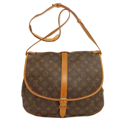 canvas LOUIS VUITTON M42254 Samuel 35 Shoulder Bag Monogram