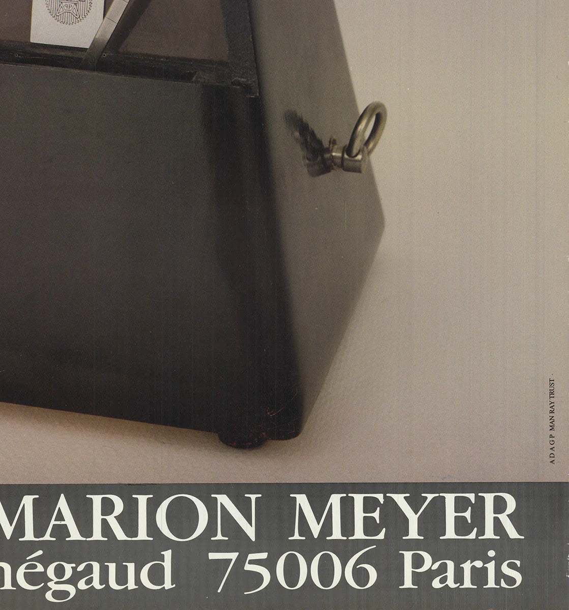 Man Ray Galerie Marion Meyer " Offset Lithograph Surrealism