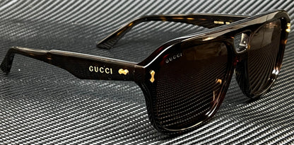 Gucci Gg1263S 006 Brown Havana Medium Men'S 57 Mm