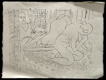 Henri Matisse Lithograph 1960 Coa Signed By Hand Numbered By Hand Collection