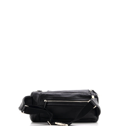 Christian Dior Homme Multi Pocket Waist Bag Leather