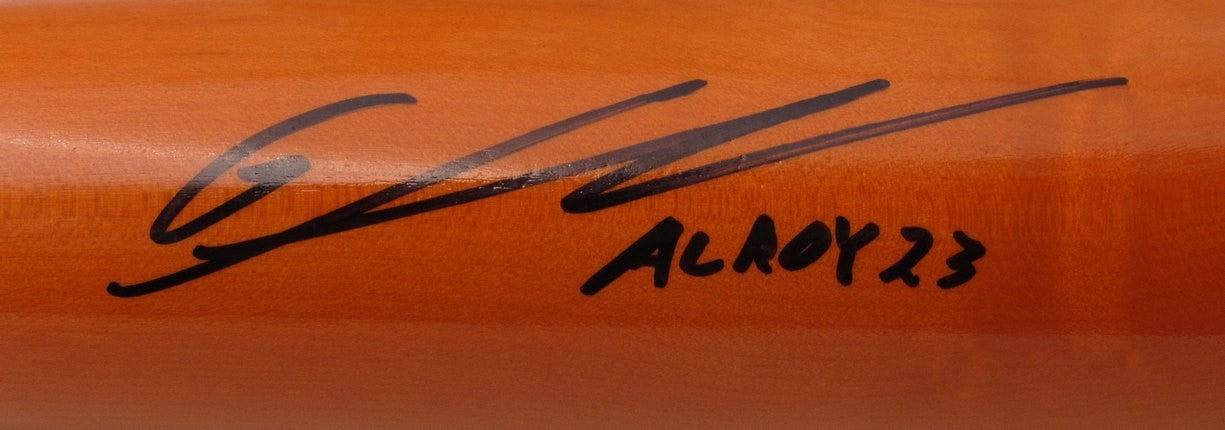 Gunnar Henderson Orioles Signed/Inscr Game Model Chandler Baseball Bat Beckett 2
