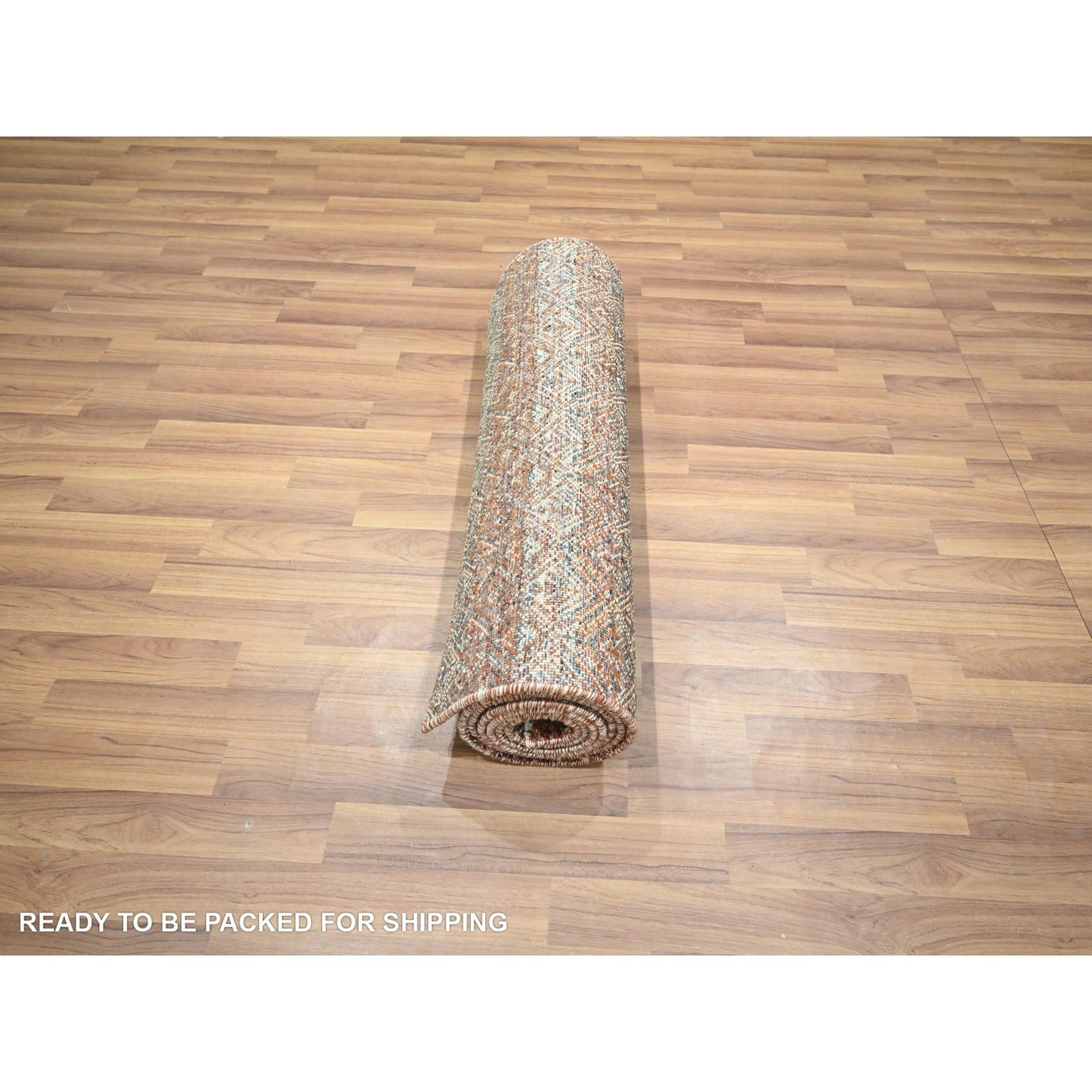 2'7"X10' Red Kohinoor Herat Pattern Soft Wool Hand Knotted Runner Rug