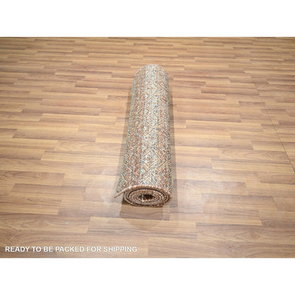 2'7"X10' Red Kohinoor Herat Pattern Soft Wool Hand Knotted Runner Rug