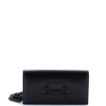 Gucci Horsebit 1955 Chain Wallet Leather