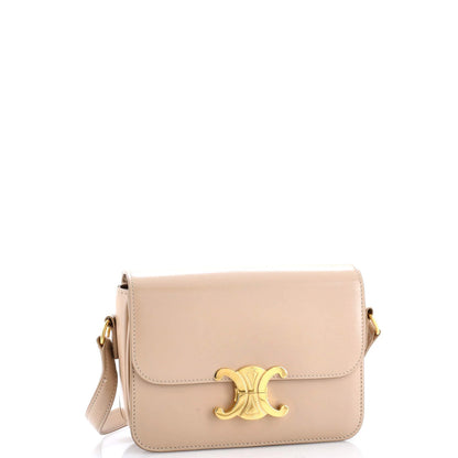 Celine Triomphe Shoulder Bag Smooth Calfskin Teen