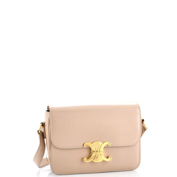 Celine Triomphe Shoulder Bag Smooth Calfskin Teen