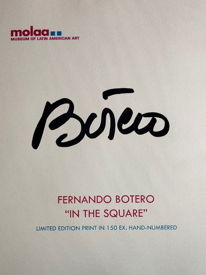 Fernando Botero Lithograph Coa Numbered Signed Frida Kahlo Museum