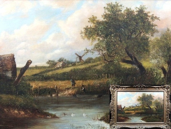 Joseph Thors (British) Original Oil Painting