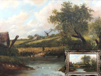 Joseph Thors (British) Original Oil Painting